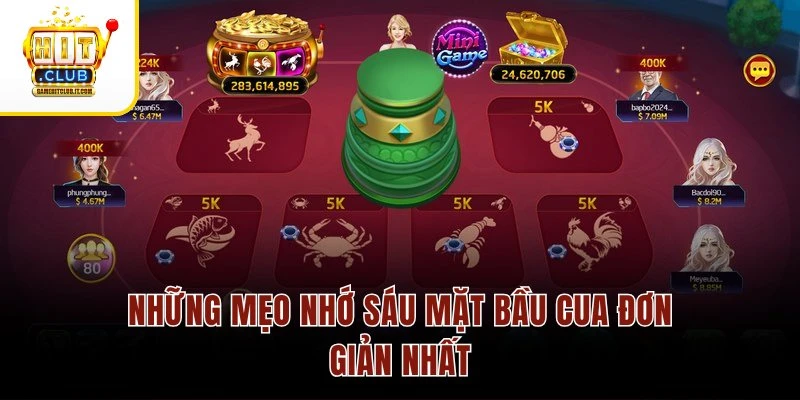 Những mẹo nhớ sáu mặt Bầu Cua đơn giản nhất