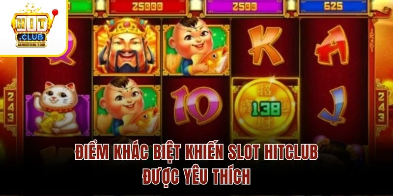 Điểm khác biệt khiến slot Hitclub được yêu thích